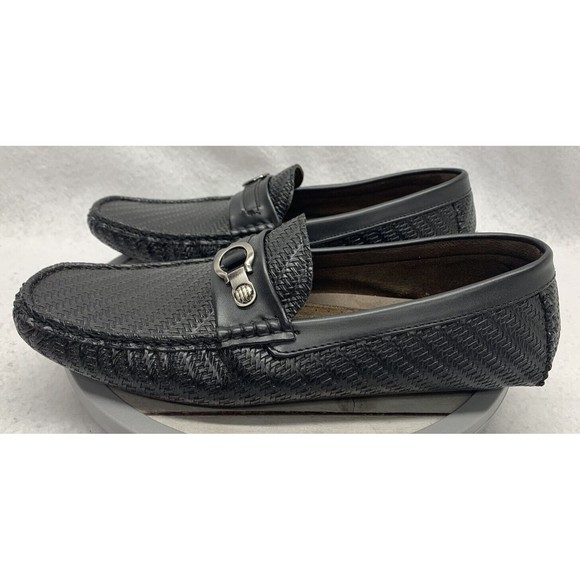 Mecca Driving Moccasins Casual Shoes Black Men’s Size US 12 Slip On Lightweight - Picture 3 of 14